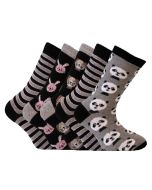 5 Pack kids fun socks