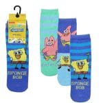 3pk Spongebob Square Pants Socks
