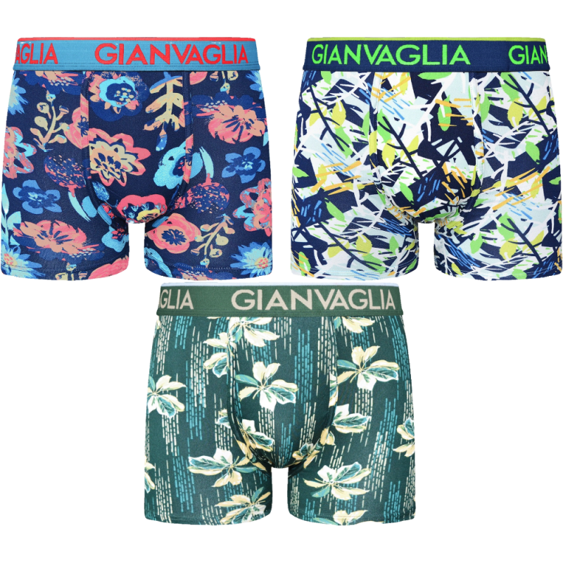 Design Cotton Boxer Shorts 3 Pack