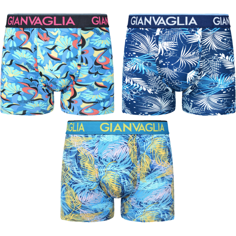 Design Cotton Boxer Shorts 3 Pack