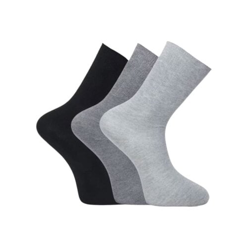 Comfortable bamboo socks with elastic-free cuffs, perfect for everyday wear.