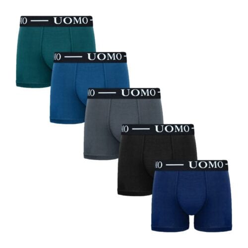 Mäns boxershorts i olika färger, 2-pack, bekvämt och stilrent.