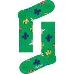 Colorful cactus patterned socks for fun and unique style. Perfect for casual wear and gift-giving.