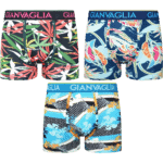 Design Boxershorts i bomull 3-pack